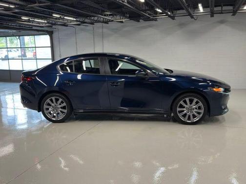 Deep Crystal Blue Mica 2026 Mazda Mazda3 FWD w/Preferred Package