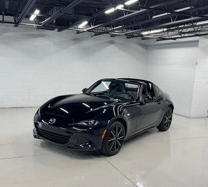 Jet Black Mica 2026 Mazda MX-5 Miata RF Grand Touring