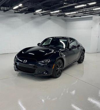 Jet Black Mica 2026 Mazda MX-5 Miata RF Grand Touring