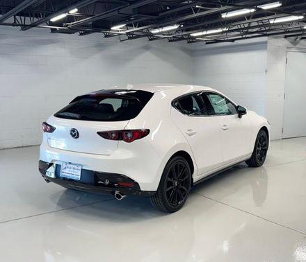 Snowflake White Pearl Mica 2026 Mazda Mazda3 FWD w/Premium Package