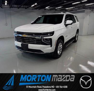 Summit White 2025 Chevrolet Tahoe LT