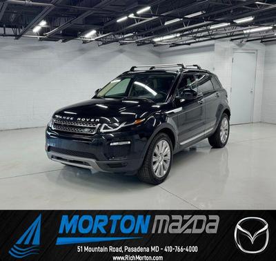 Black 2018 Land Rover Range Rover Evoque HSE
