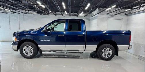 Patriot Blue Pearl 2005 Dodge Ram 2500 SLT Quad Cab