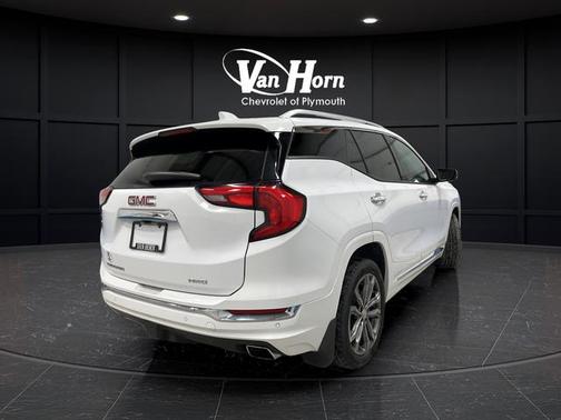 Summit White 2019 GMC Terrain Denali