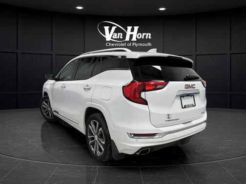 Summit White 2019 GMC Terrain Denali