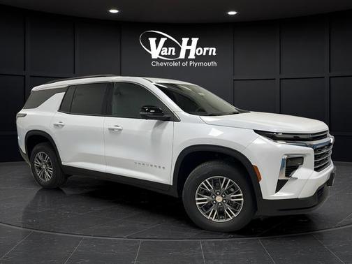 Polar White 2026 Chevrolet Traverse LT