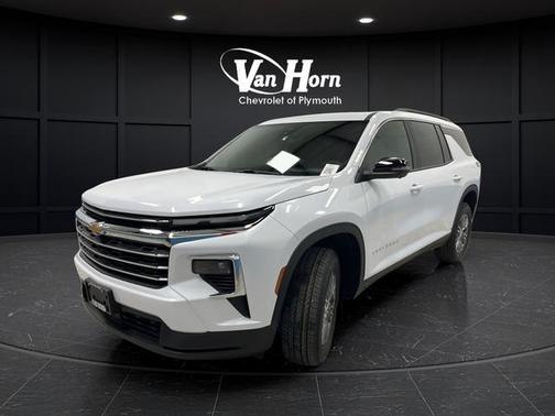 Polar White 2026 Chevrolet Traverse LT
