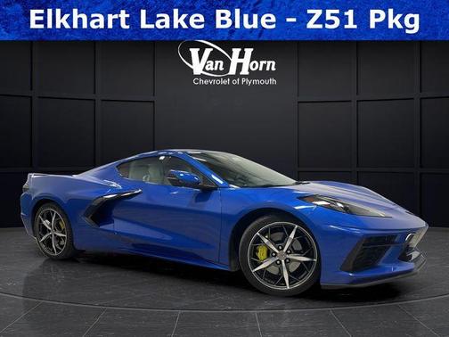 Elkhart Lake Blue Metallic 2020 Chevrolet Corvette Stingray w/2LT