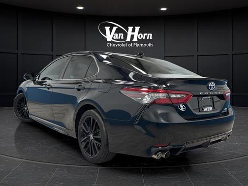 Midnight Black Metallic 2023 Toyota Camry Hybrid XSE