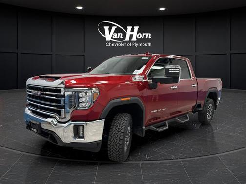Cayenne Red Tintcoat 2021 GMC Sierra 3500 SLT