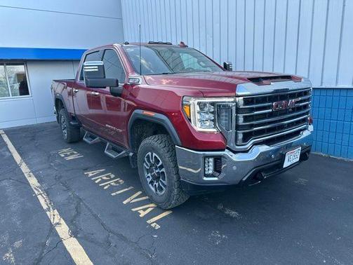 Cayenne Red Tintcoat 2021 GMC Sierra 3500 SLT