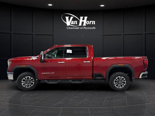 Cayenne Red Tintcoat 2021 GMC Sierra 3500 SLT
