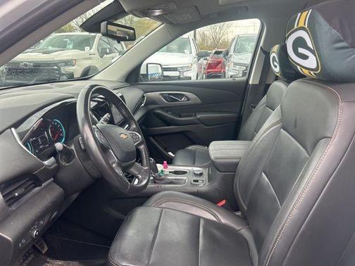 Summit White 2019 Chevrolet Traverse LT Leather