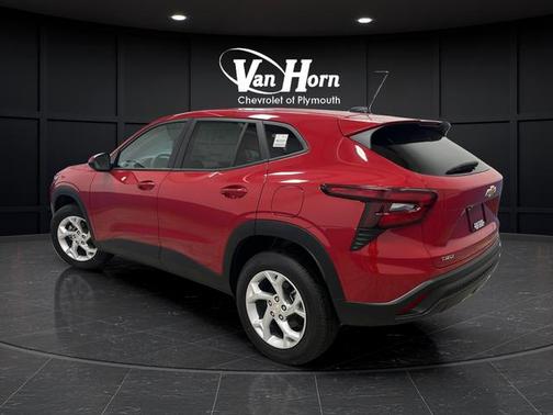 Red 2026 Chevrolet Trax LS