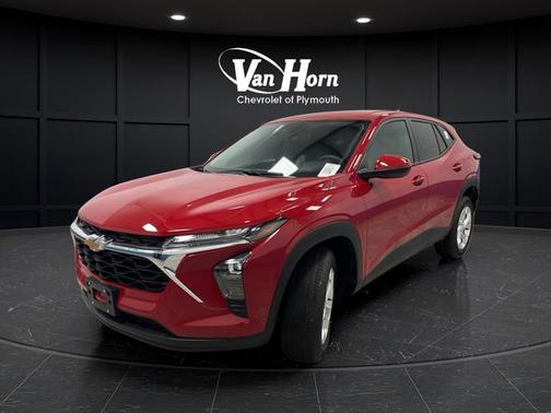 Red 2026 Chevrolet Trax LS
