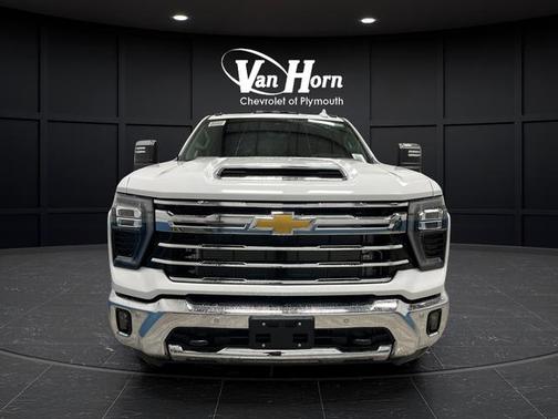 Summit White 2026 Chevrolet Silverado 3500 LTZ