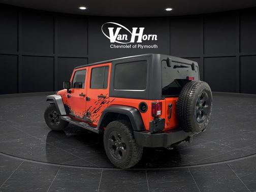 Sunset Orange Pearlcoat 2015 Jeep Wrangler Unlimited Sahara