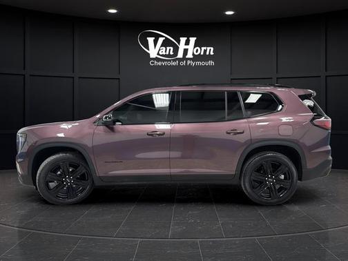 Crystal Metallic 2025 GMC Acadia Elevation