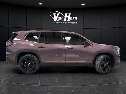 Crystal Metallic 2025 GMC Acadia Elevation