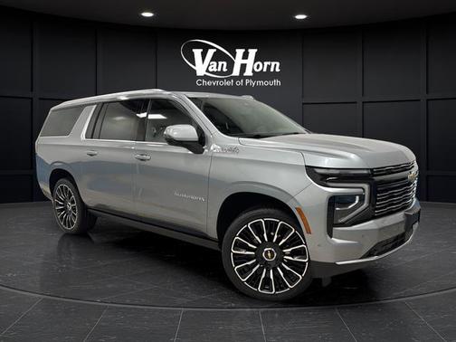 Sterling Gray Metallic 2026 Chevrolet Suburban High Country