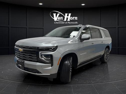 Sterling Gray Metallic 2026 Chevrolet Suburban High Country