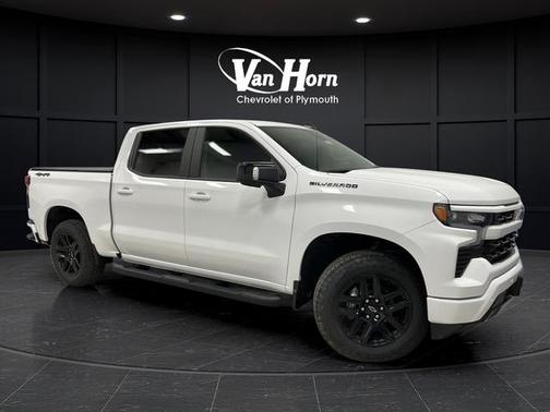 Summit White 2026 Chevrolet Silverado 1500 RST