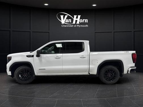Summit White 2024 GMC Sierra 1500 Elevation