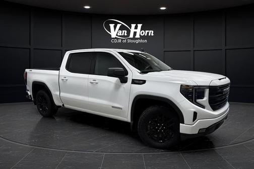Summit White 2024 GMC Sierra 1500 Elevation