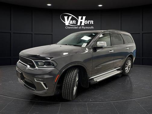 Granite Clearcoat Metallic 2021 Dodge Durango Citadel