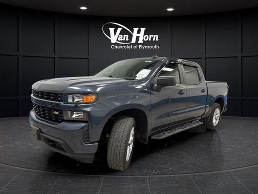 Shadow Gray Metallic 2021 Chevrolet Silverado 1500 Custom