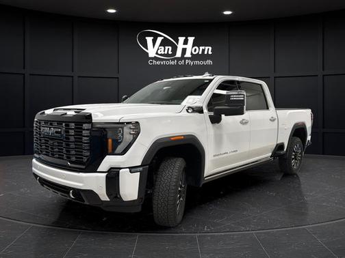 Summit White 2025 GMC Sierra 2500 Denali Ultimate