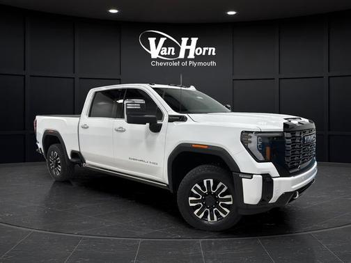 Summit White 2025 GMC Sierra 2500 Denali Ultimate
