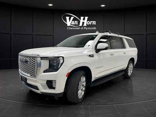 White Frost Tri-Coat 2024 GMC Yukon XL Denali