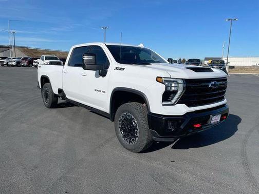 Summit White 2025 Chevrolet Silverado 3500 LTZ