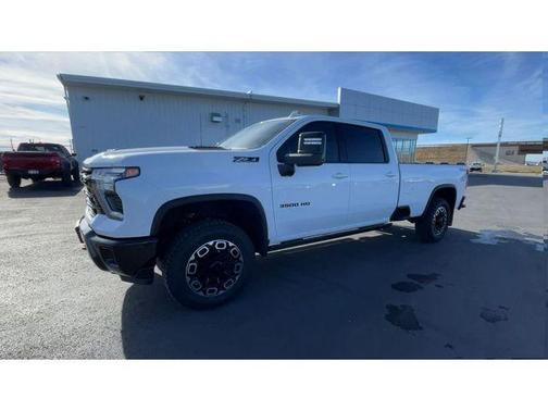 Summit White 2025 Chevrolet Silverado 3500 LTZ