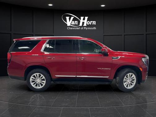 Volcanic Red 2023 GMC Yukon SLT