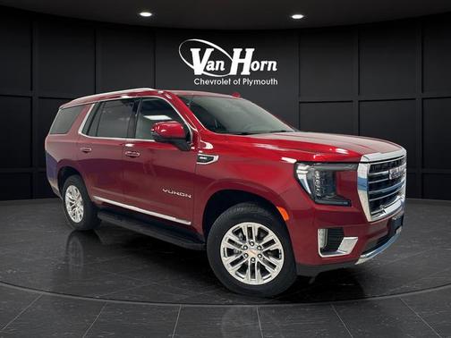 Volcanic Red 2023 GMC Yukon SLT