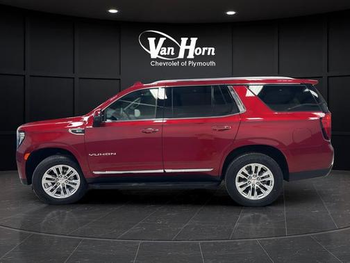 Volcanic Red 2023 GMC Yukon SLT