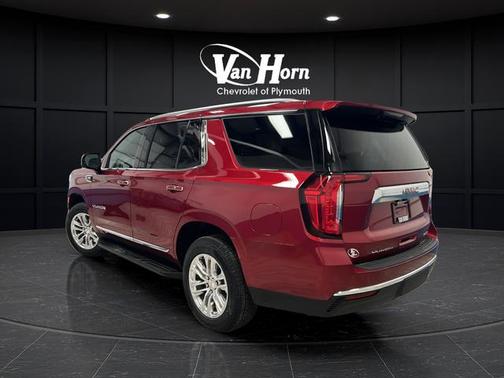 Volcanic Red 2023 GMC Yukon SLT
