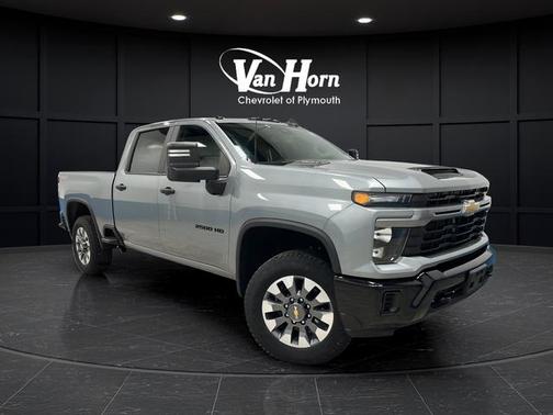 Sterling Gray Metallic 2024 Chevrolet Silverado 2500 Custom