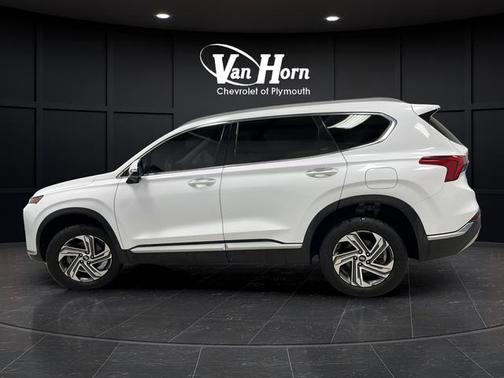 Quartz White 2022 Hyundai SANTA FE SEL