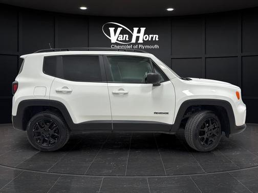 Alpine White Clearcoat 2023 Jeep Renegade Latitude