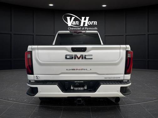 White Frost Tri-Coat 2024 GMC Sierra 2500 Denali Ultimate