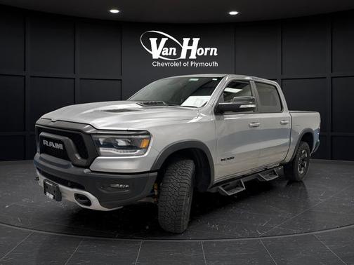 Billet Silver Metallic Clearcoat 2019 RAM 1500 Rebel