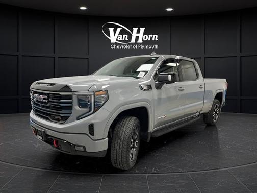 Gray 2025 GMC Sierra 1500 AT4