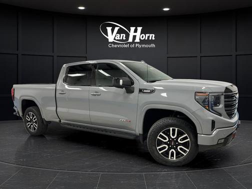 Gray 2025 GMC Sierra 1500 AT4