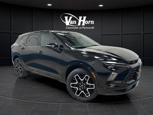 Black 2024 Chevrolet Blazer RS