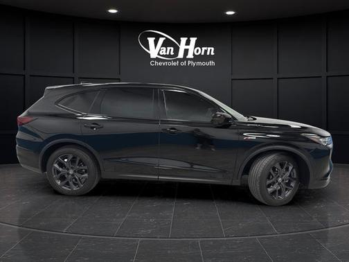 Black 2023 Acura MDX A-Spec
