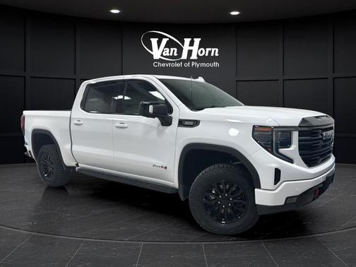 Summit White 2023 GMC Sierra 1500 AT4