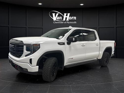 Summit White 2023 GMC Sierra 1500 AT4